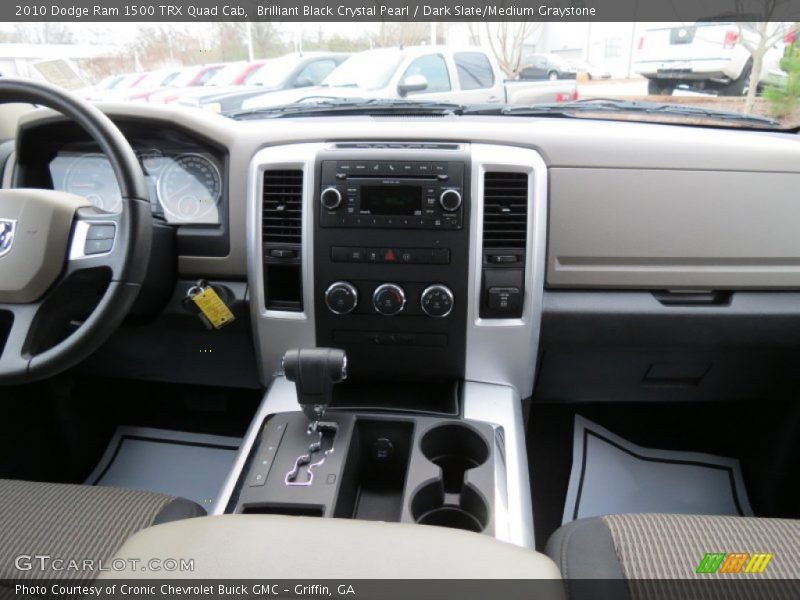 Brilliant Black Crystal Pearl / Dark Slate/Medium Graystone 2010 Dodge Ram 1500 TRX Quad Cab
