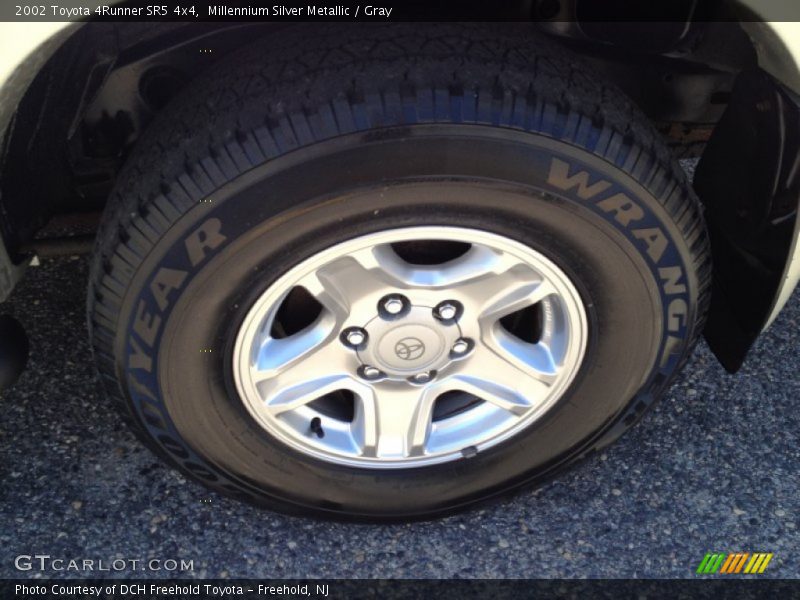 Millennium Silver Metallic / Gray 2002 Toyota 4Runner SR5 4x4