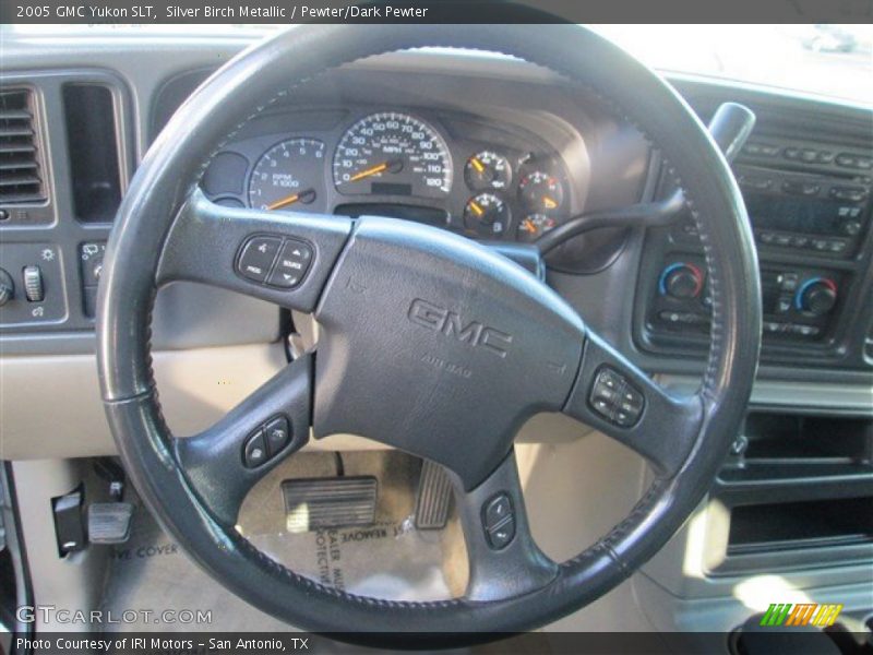 Silver Birch Metallic / Pewter/Dark Pewter 2005 GMC Yukon SLT