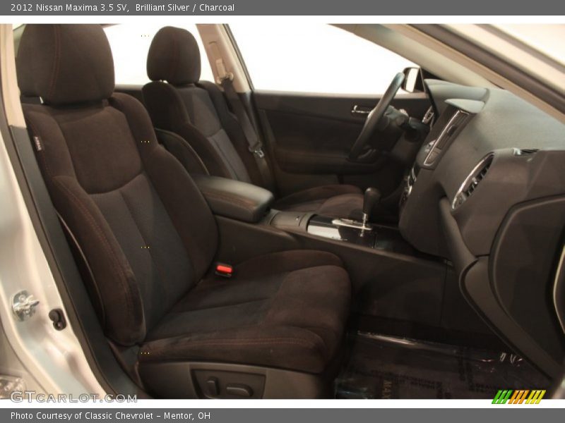 Brilliant Silver / Charcoal 2012 Nissan Maxima 3.5 SV