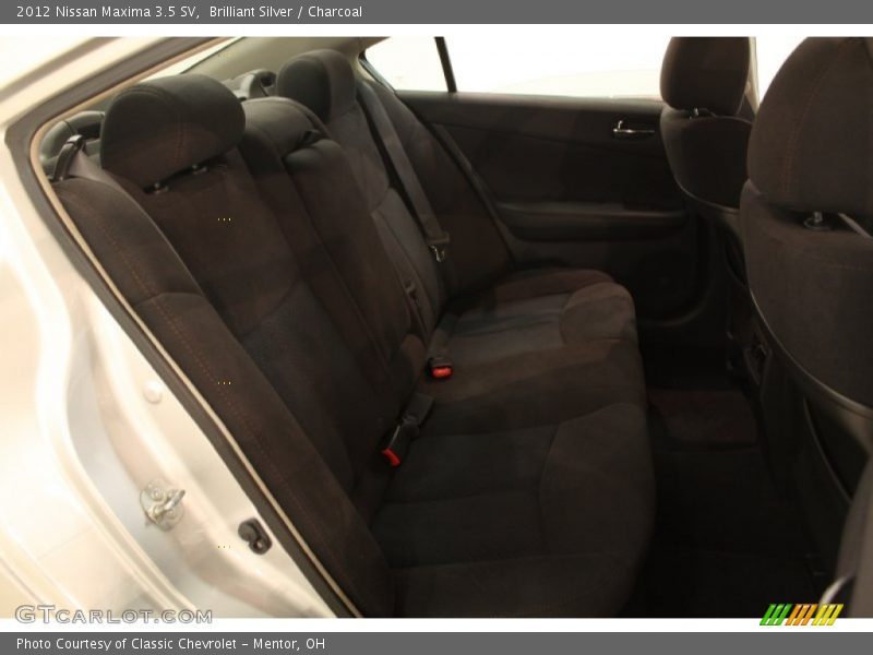 Brilliant Silver / Charcoal 2012 Nissan Maxima 3.5 SV