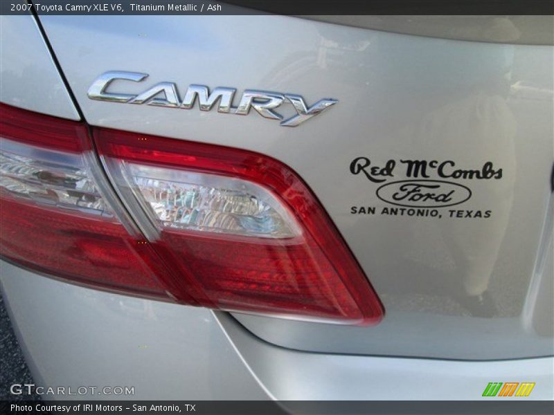 Titanium Metallic / Ash 2007 Toyota Camry XLE V6