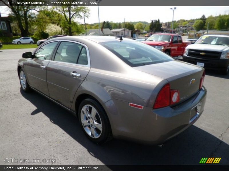 Mocha Steel Metallic / Ebony 2012 Chevrolet Malibu LT