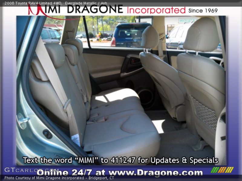 Everglade Metallic / Ash 2008 Toyota RAV4 Limited 4WD