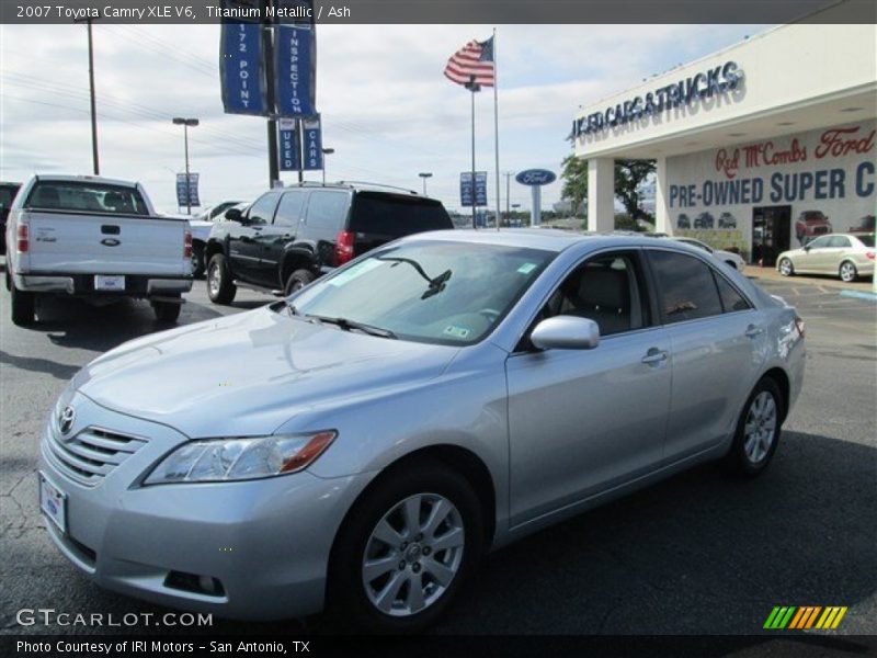 Titanium Metallic / Ash 2007 Toyota Camry XLE V6