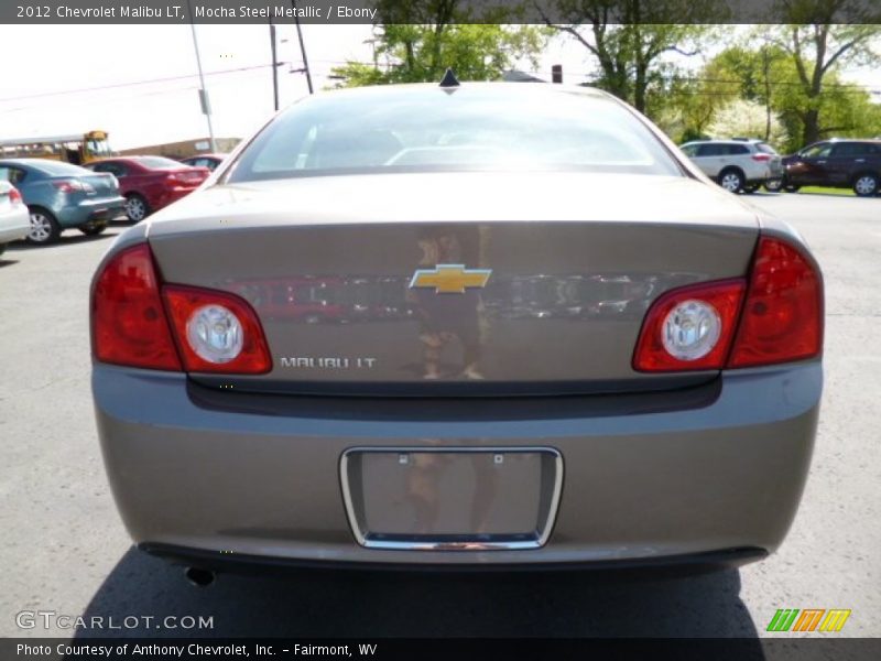 Mocha Steel Metallic / Ebony 2012 Chevrolet Malibu LT