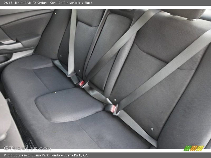 Kona Coffee Metallic / Black 2013 Honda Civic EX Sedan