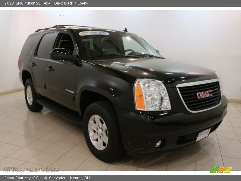 Onyx Black / Ebony 2013 GMC Yukon SLT 4x4
