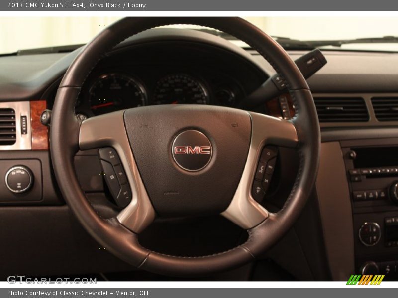 Onyx Black / Ebony 2013 GMC Yukon SLT 4x4