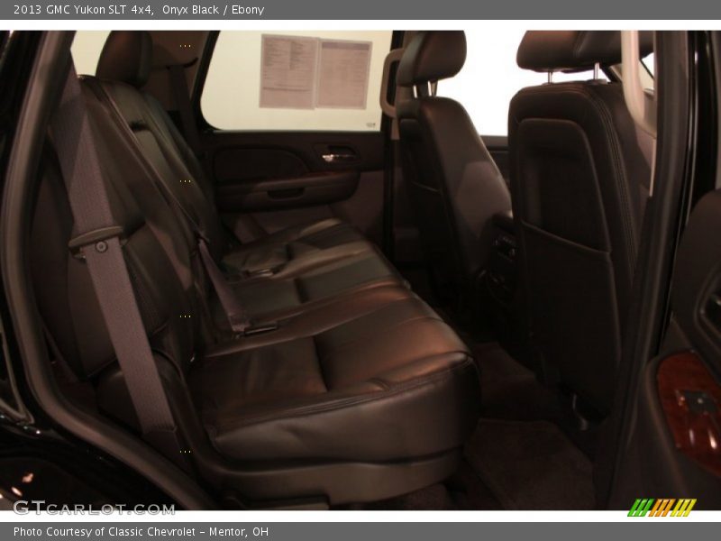 Onyx Black / Ebony 2013 GMC Yukon SLT 4x4
