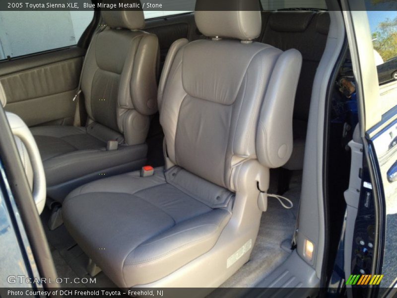Blue Mirage Metallic / Stone 2005 Toyota Sienna XLE