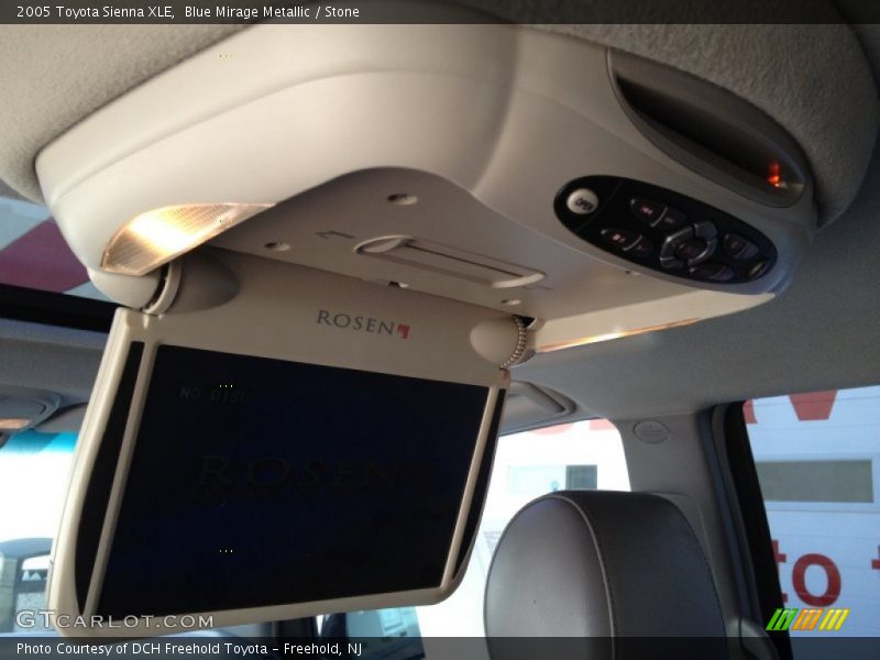 Blue Mirage Metallic / Stone 2005 Toyota Sienna XLE
