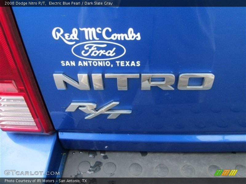 Electric Blue Pearl / Dark Slate Gray 2008 Dodge Nitro R/T