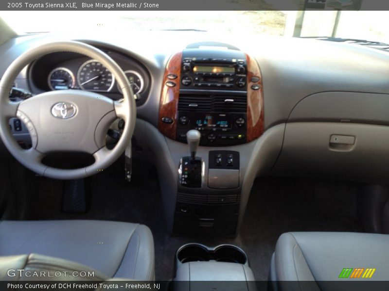 Blue Mirage Metallic / Stone 2005 Toyota Sienna XLE