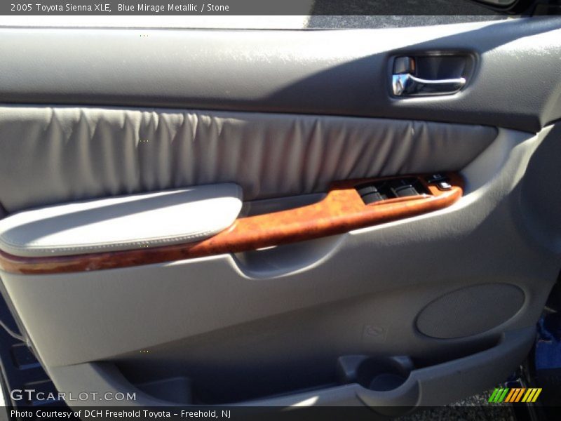 Blue Mirage Metallic / Stone 2005 Toyota Sienna XLE