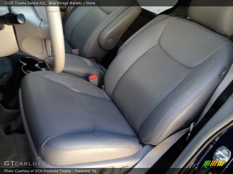 Blue Mirage Metallic / Stone 2005 Toyota Sienna XLE