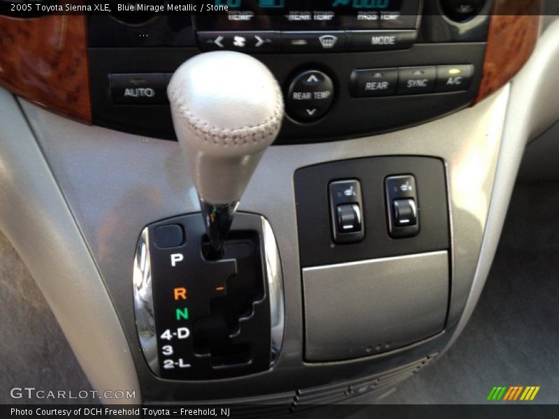 Blue Mirage Metallic / Stone 2005 Toyota Sienna XLE