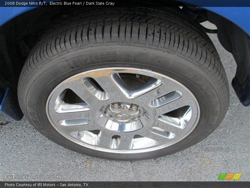 Electric Blue Pearl / Dark Slate Gray 2008 Dodge Nitro R/T
