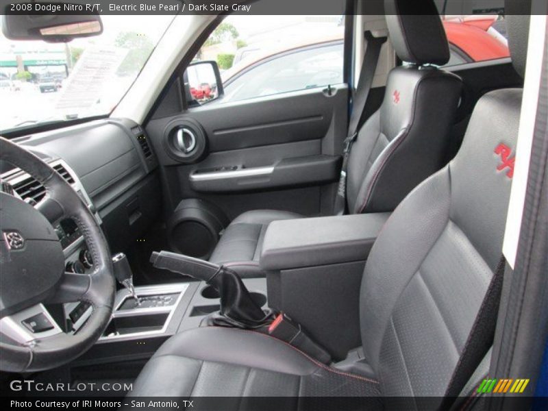 Electric Blue Pearl / Dark Slate Gray 2008 Dodge Nitro R/T