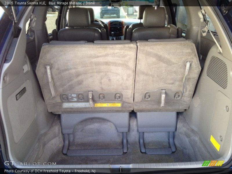 Blue Mirage Metallic / Stone 2005 Toyota Sienna XLE