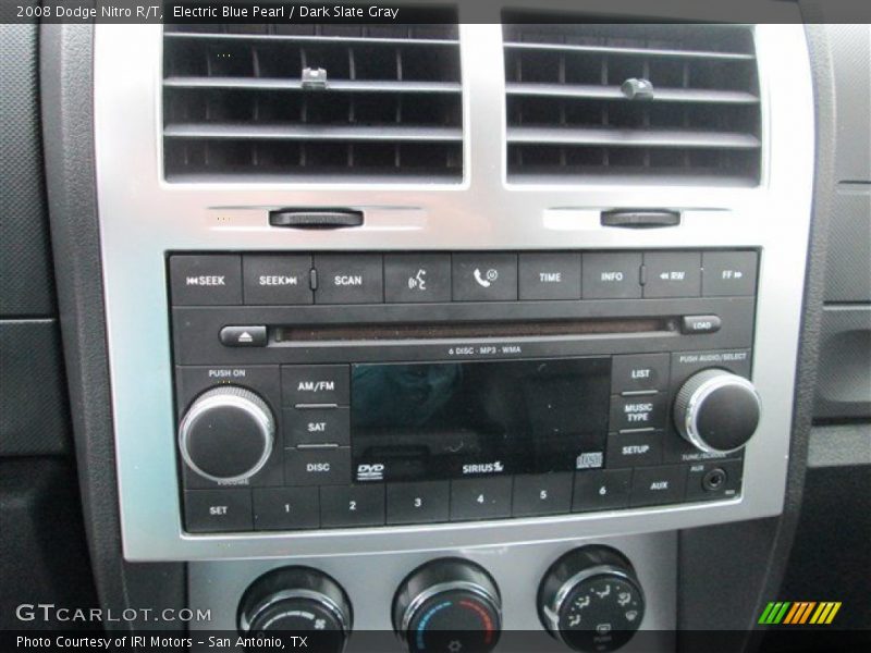 Electric Blue Pearl / Dark Slate Gray 2008 Dodge Nitro R/T