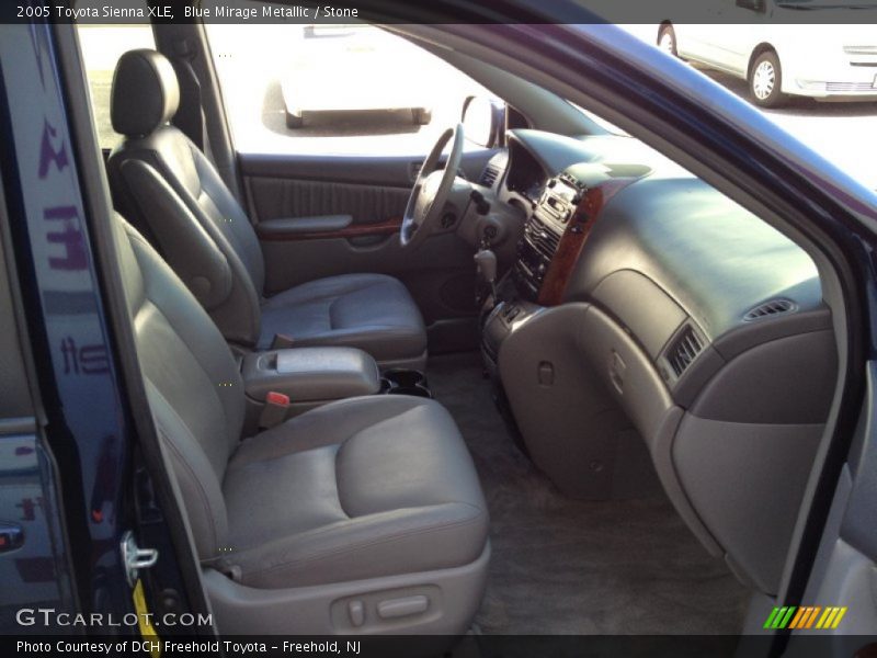 Blue Mirage Metallic / Stone 2005 Toyota Sienna XLE