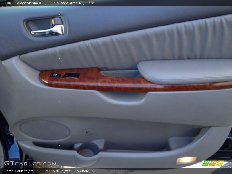 Blue Mirage Metallic / Stone 2005 Toyota Sienna XLE