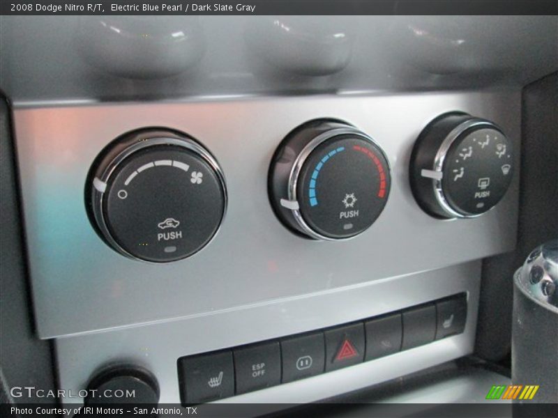 Electric Blue Pearl / Dark Slate Gray 2008 Dodge Nitro R/T