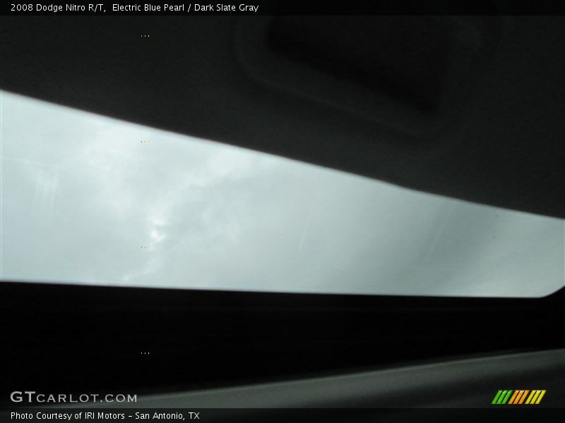 Electric Blue Pearl / Dark Slate Gray 2008 Dodge Nitro R/T