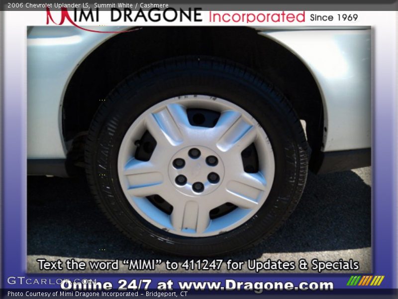 Summit White / Cashmere 2006 Chevrolet Uplander LS