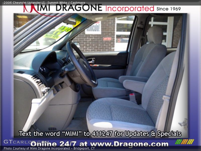 Summit White / Cashmere 2006 Chevrolet Uplander LS