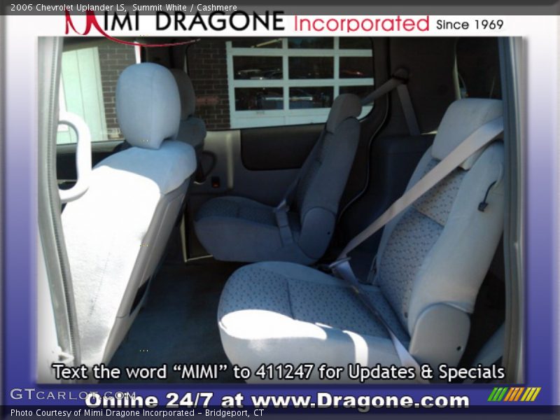 Summit White / Cashmere 2006 Chevrolet Uplander LS