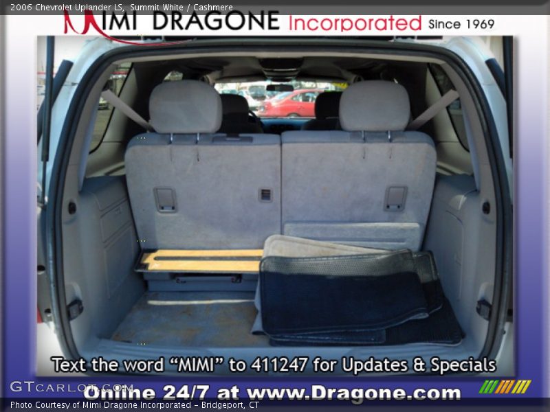 Summit White / Cashmere 2006 Chevrolet Uplander LS