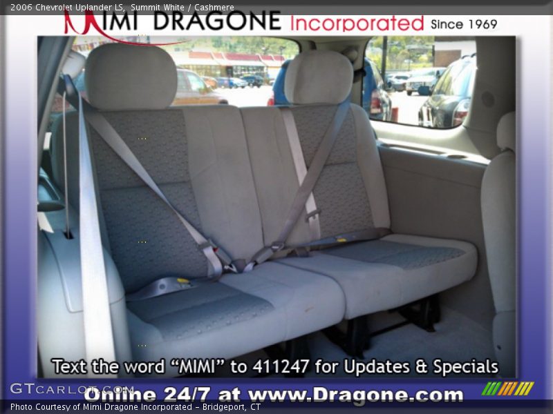Summit White / Cashmere 2006 Chevrolet Uplander LS