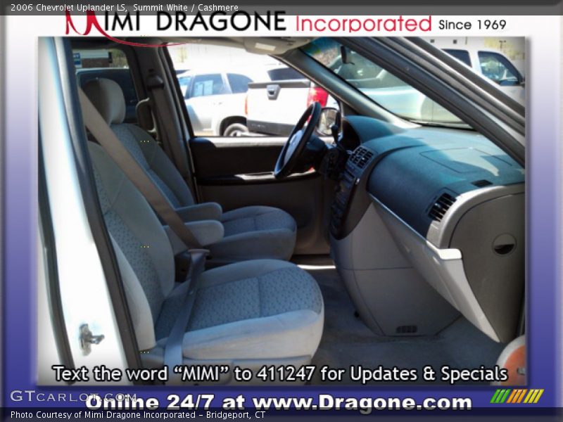 Summit White / Cashmere 2006 Chevrolet Uplander LS
