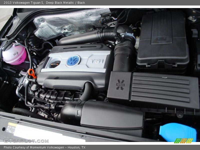 Deep Black Metallic / Black 2013 Volkswagen Tiguan S