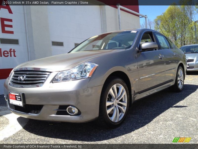 Platinum Graphite / Stone 2010 Infiniti M 35x AWD Sedan