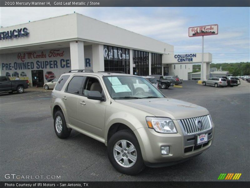 Gold Leaf Metallic / Stone 2010 Mercury Mariner I4