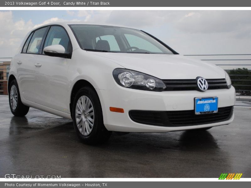 Candy White / Titan Black 2013 Volkswagen Golf 4 Door