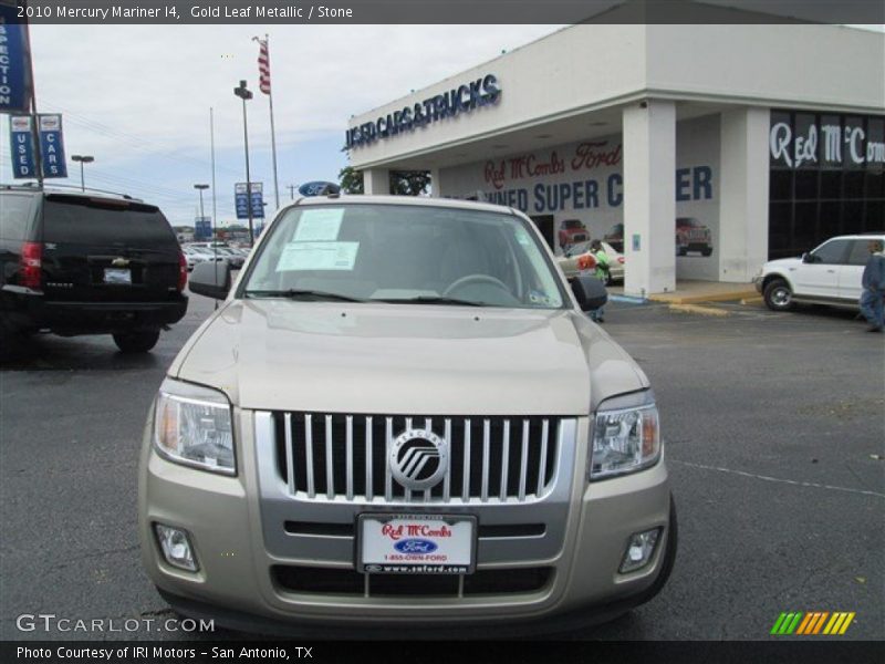 Gold Leaf Metallic / Stone 2010 Mercury Mariner I4