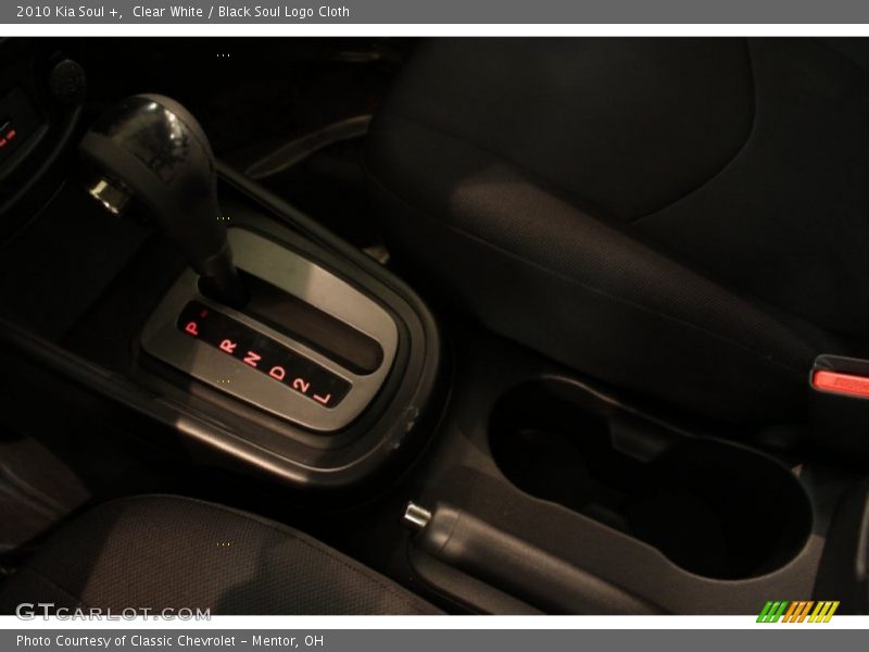 Clear White / Black Soul Logo Cloth 2010 Kia Soul +