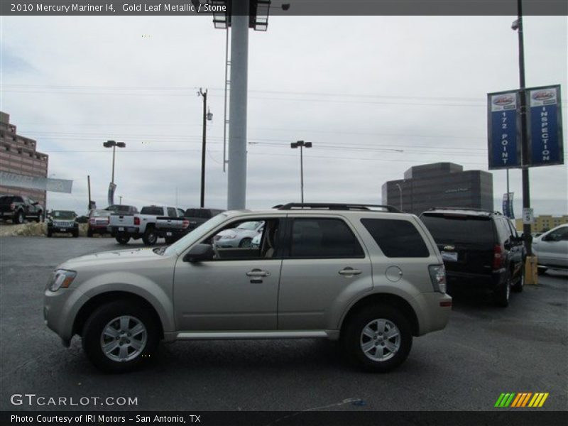 Gold Leaf Metallic / Stone 2010 Mercury Mariner I4