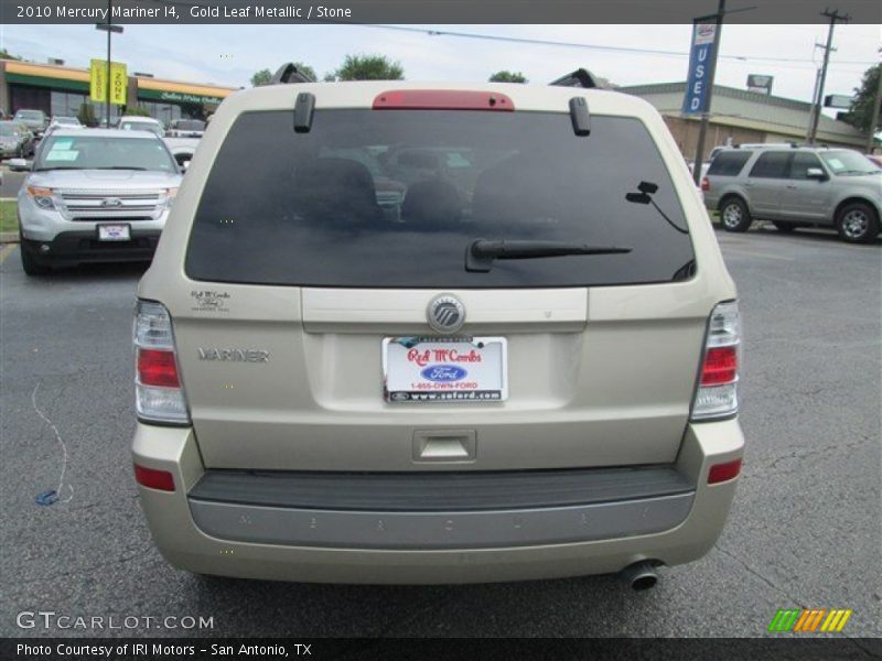 Gold Leaf Metallic / Stone 2010 Mercury Mariner I4