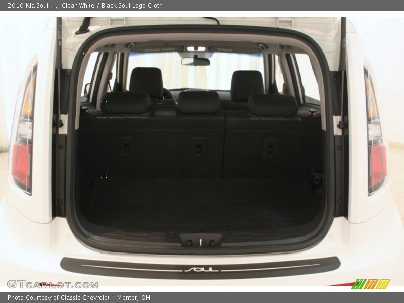 Clear White / Black Soul Logo Cloth 2010 Kia Soul +