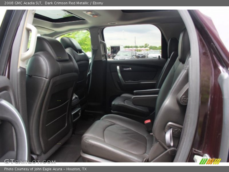 Dark Crimson Red Metallic / Ebony 2008 GMC Acadia SLT