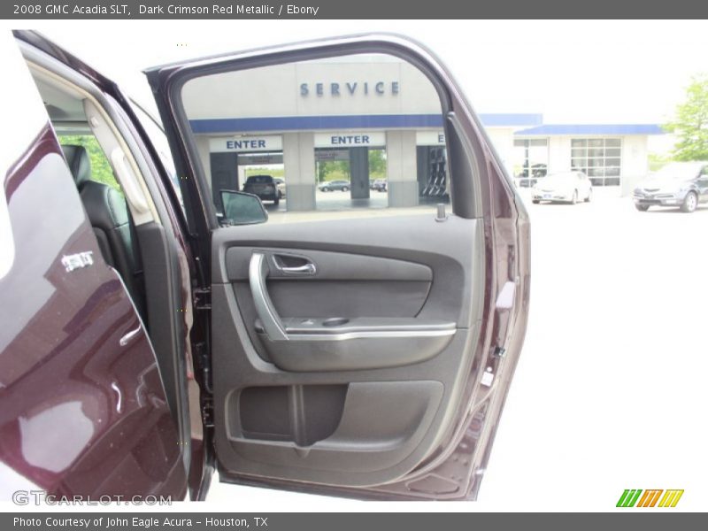 Dark Crimson Red Metallic / Ebony 2008 GMC Acadia SLT