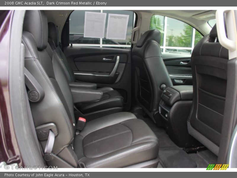 Dark Crimson Red Metallic / Ebony 2008 GMC Acadia SLT