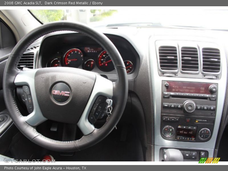 Dark Crimson Red Metallic / Ebony 2008 GMC Acadia SLT