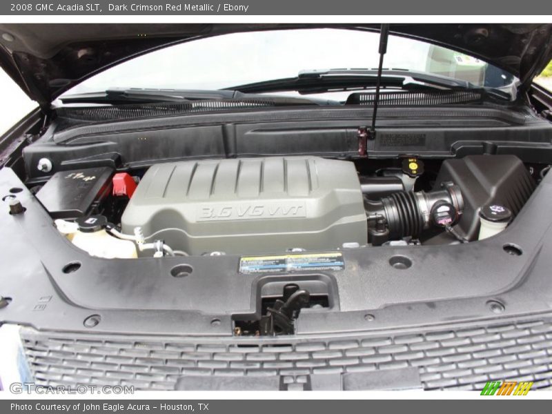 Dark Crimson Red Metallic / Ebony 2008 GMC Acadia SLT