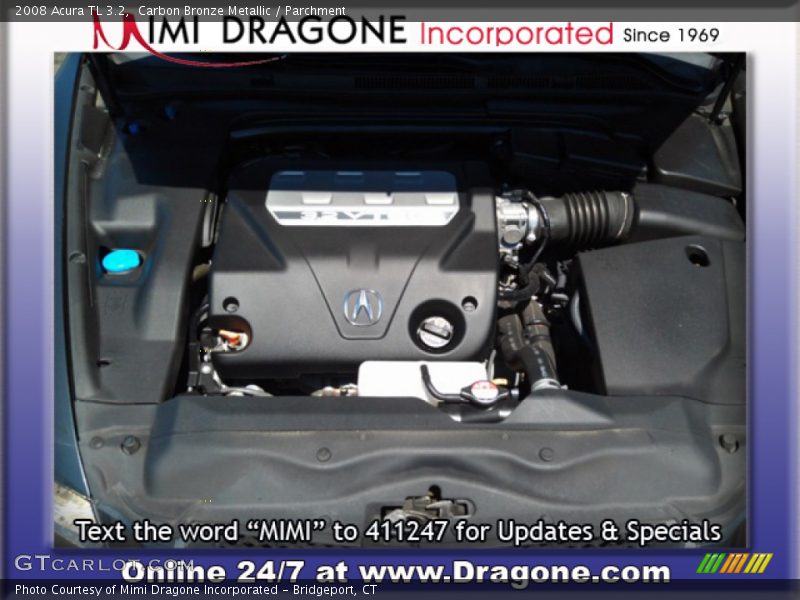 Carbon Bronze Metallic / Parchment 2008 Acura TL 3.2